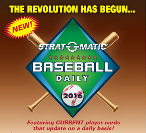 Ultimate Strat Baseball Newsletter, Logo for the new Strat-o-matic Baseball Feature known as Baseball Daily