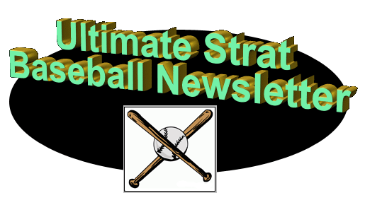 Ultimate Strat Baseball Newsletter, the newsletter logo
