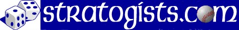 Ultimate Strat Baseball - Logo for stratogists.com Ultimate Strat Baseball - Stratogists.com logo