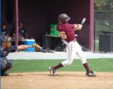 Ultimate Strat Baseball Newsletter - Sean Plouffe hitting a baseball in league play from Hitterish