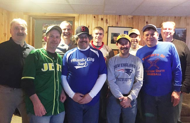 Ultimate Strat Baseball Newsletter - Members of the WBL showing commissioner Jeff Chaput