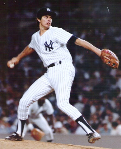 Ultimate Strat Baseball Newsletter, Photo of Roger Erickson with New York Yankees