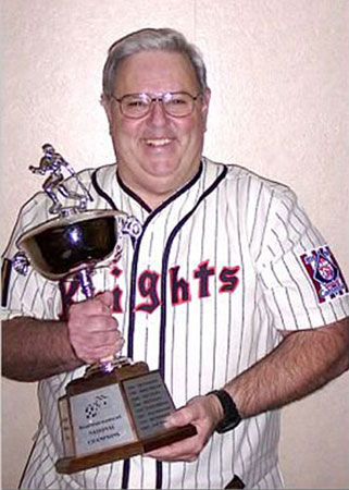 Hank Smith receive Star Tournament Worlds Championship Trophy in 2007, Ultimate Strat Baseball