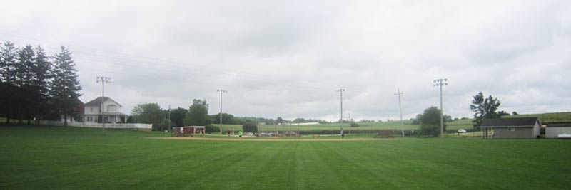 Ultimate Strat Baseball - Picture of Field of Dreams Movie Site taken in July 2016, Wolfman Shapiro