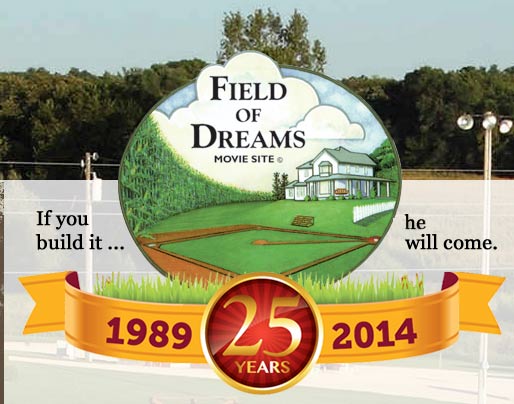 Ultimate Strat Baseball - Logo of the Field of Dreams Movie Site 25th Anniversary
